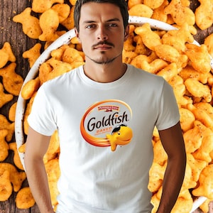Iconic Food Brands "Goldfish" : Unisex Softstyle T-Shirt